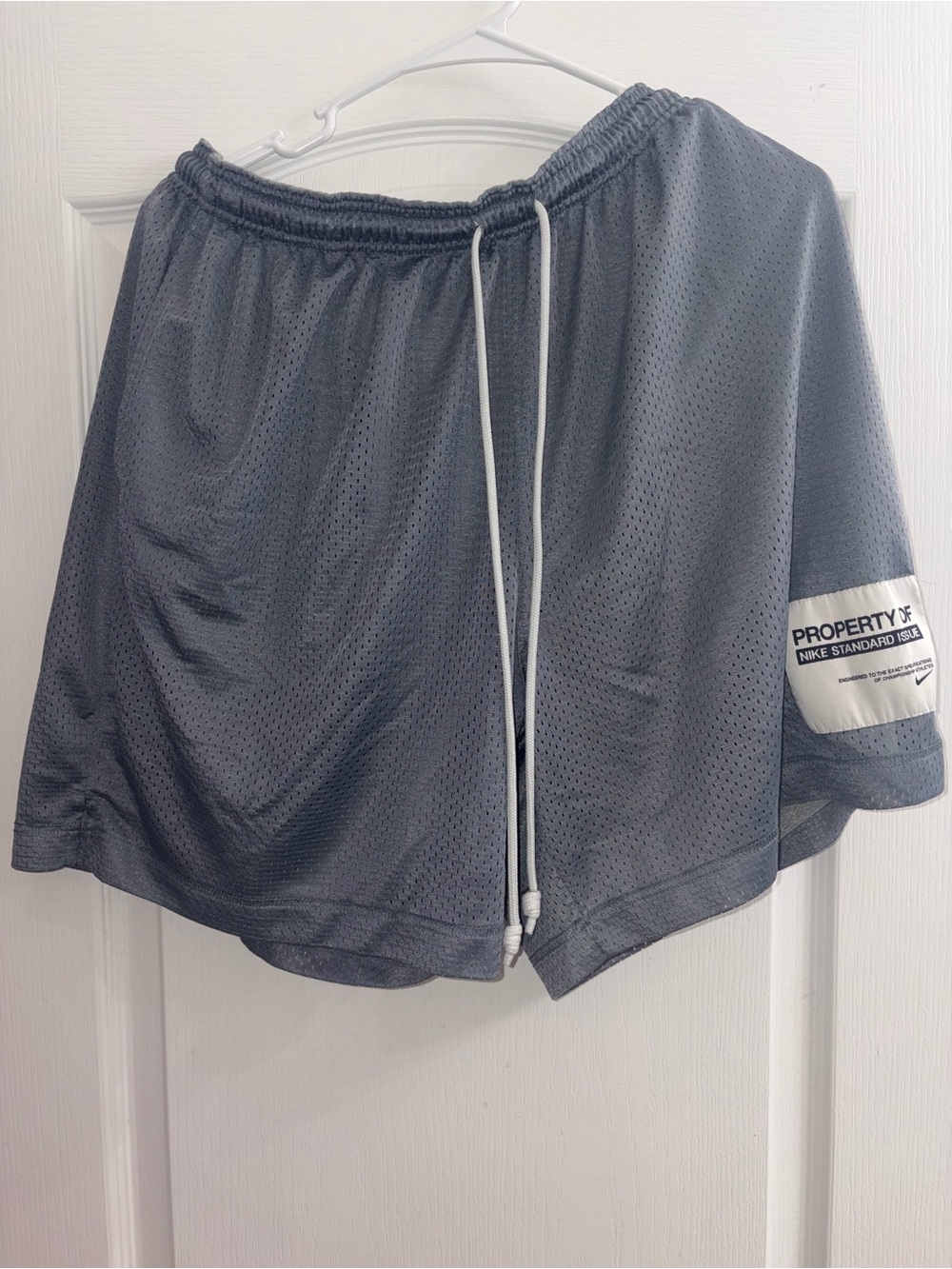 Nike Grey Mesh Reversible standard issue shorts Large